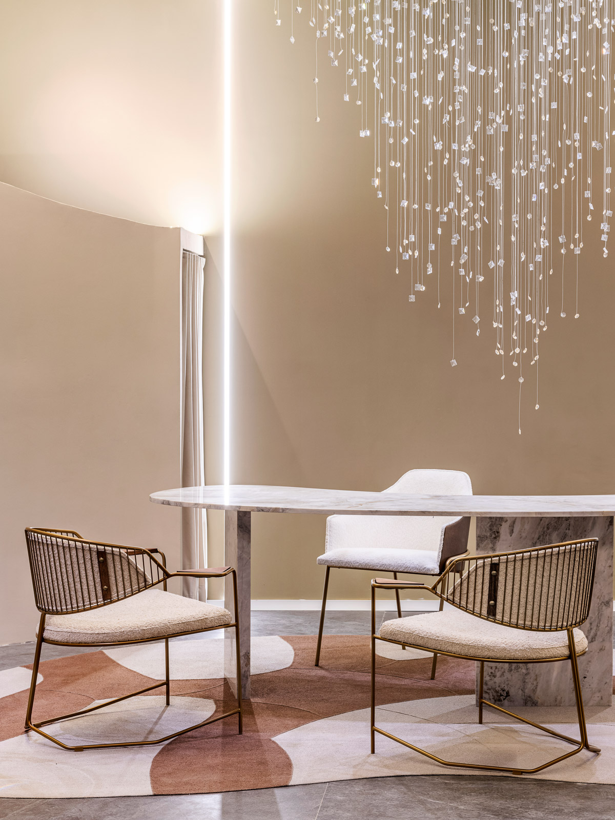 gabriela mendes casa das joias casacor sp 2022 decoracao mostras design mesa cadeira lustre