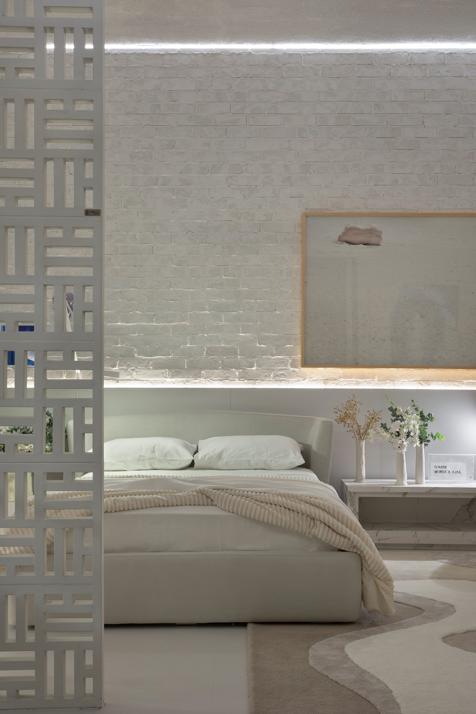 gregory copello estudio ostuni casacor sao paulo 2022 decoracao design mostras cobogo quarto tapete