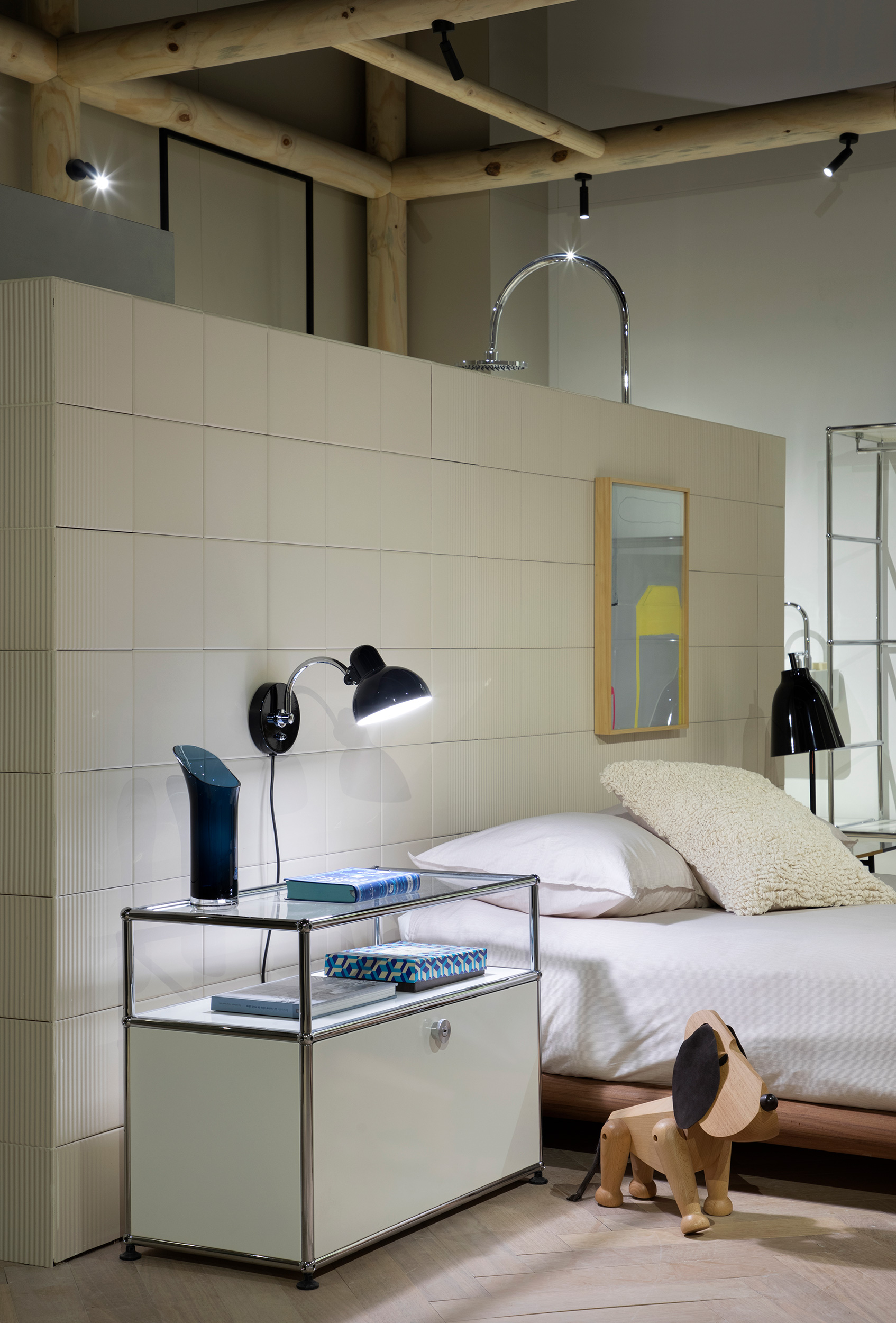 tufi mousse arquitetura studio alfi casacor sao paulo 2022 decor mostra decoracao quarto escultura cama luminaria