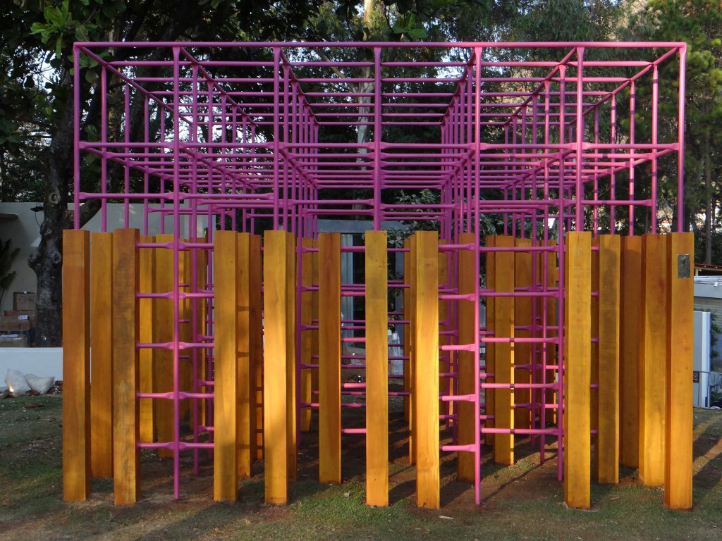 vazio sa labirinto playground casacor minas gerais 2022 jardim escultura