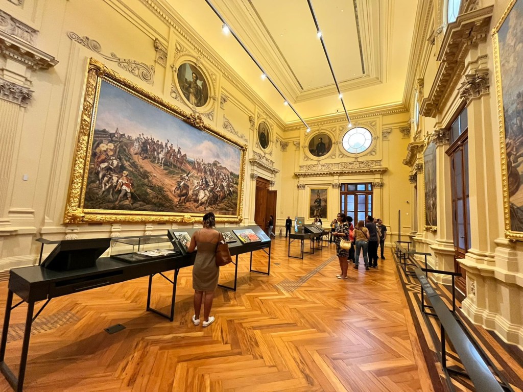 Salão nobre independencia ou morte pedro americo Museu do Ipiranga, São Paulo
