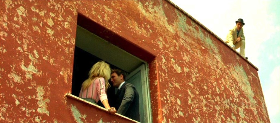 Casa Malaparte em cena de O Desprezo (Le mépris, 1963), de Jean-Luc Godard.
