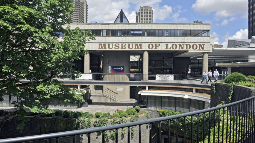 Museu de Londres, por Powell & Moya (Londres- 1976)