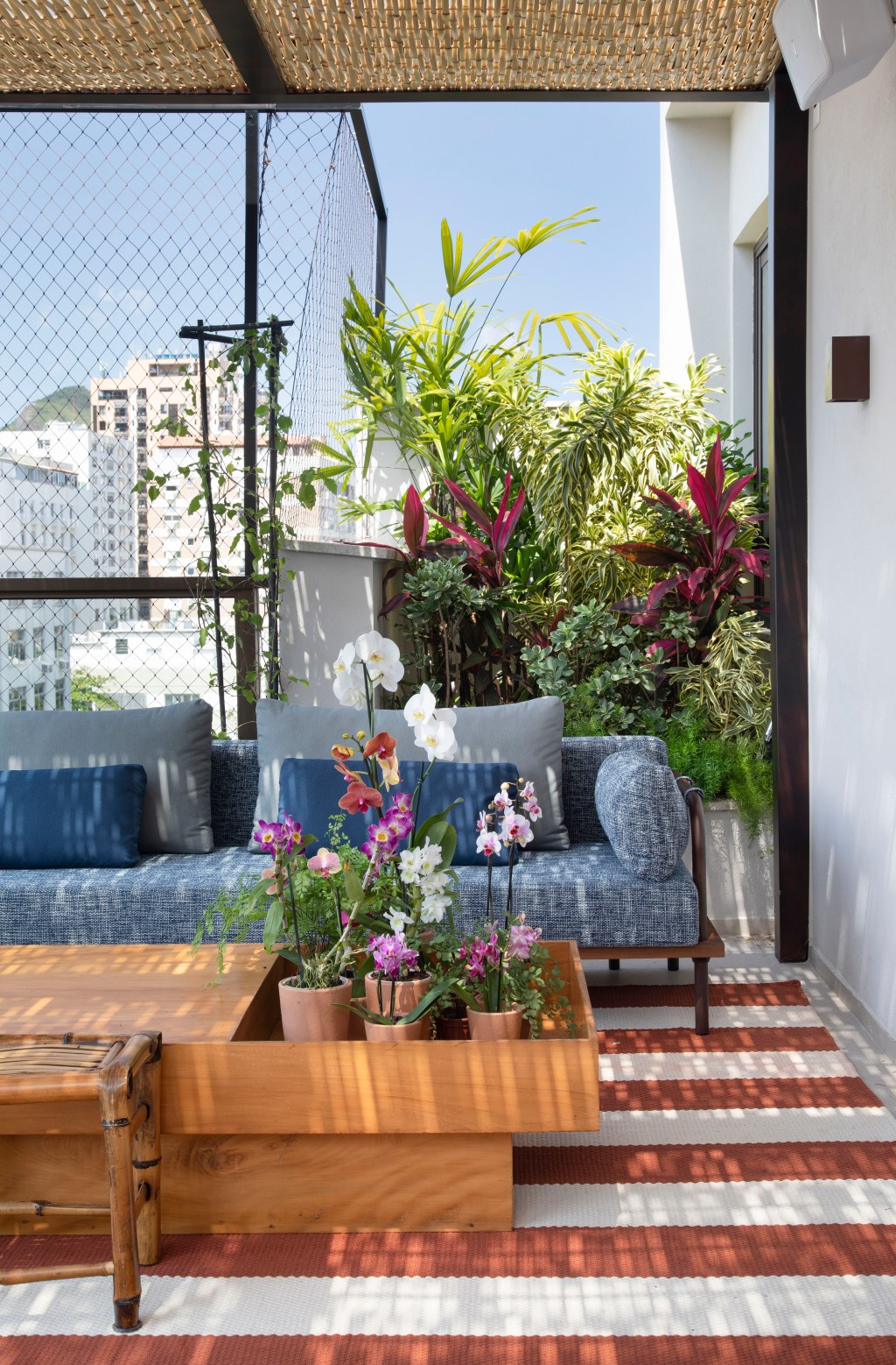 varanda cobertura apartamento rio de janeiro anna luiza rothier jardim