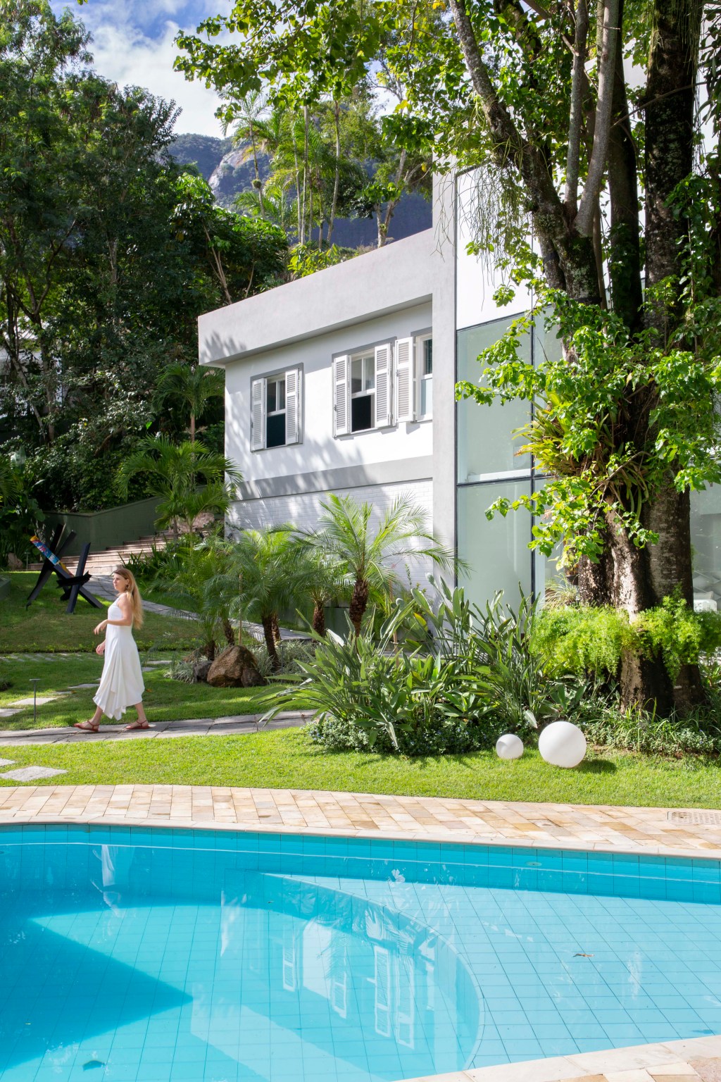 Anna Luiza Rothier paisagismo casa no campo jardim rio de janeiro plantas piscina