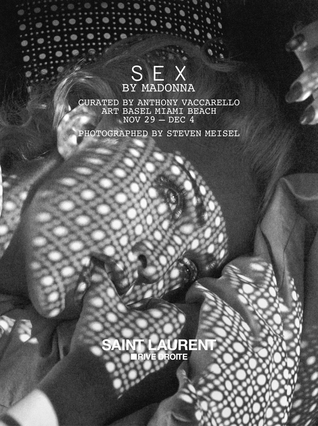 Art Basel Miami: Saint Laurent apresenta a mostra "Sex by Madonna"
