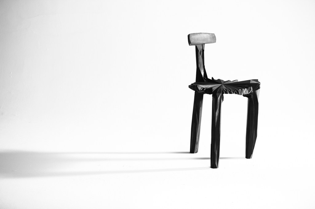 Cadeira Noize Estudio Guto Requena design mobiliario 3d