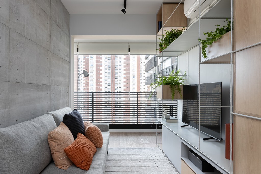 Apartamento na Vila Mariana, em São Paulo, produzido pelo Estúdio Auna e Studio Monfré Arquitetura