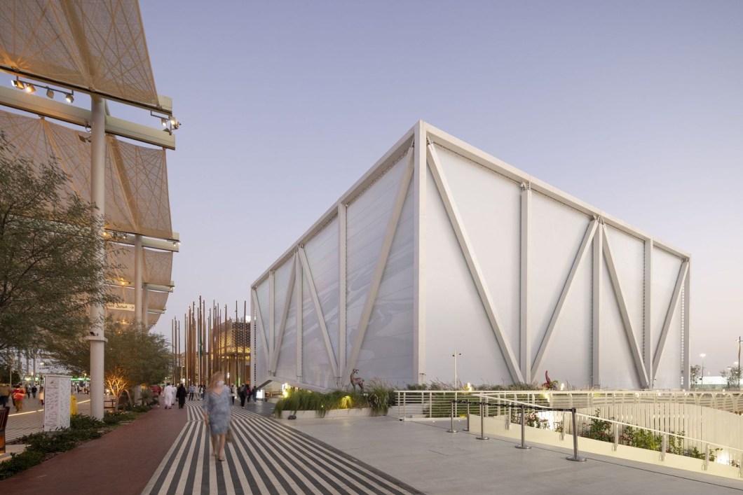 Pavilhão Brasil na Expo Dubai 2020, por MMBB Arquitetos + Ben-Avid + JPG.ARQ, no Emirados Árabes Unidos. Projeto vencedor na categoria Arquitetura Cultural.