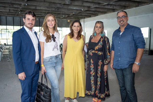 ndre Secchin, Fernanda Rubatino, Cleide Gomes, Ana Paula Porto e Cadu Torres.