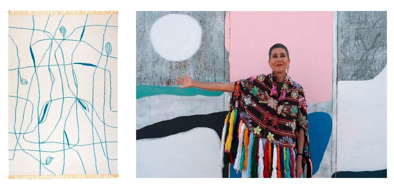 Os novos tapetes de Elena Barenghi misturam arte, design e sentimentos