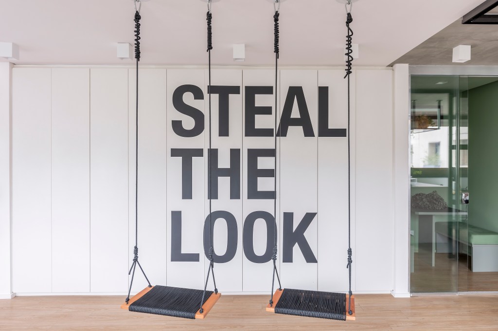 Novo escritório Steal The Look; Projeto Ana Rozenblit, do escritório de arquitetura Spaço Interior.