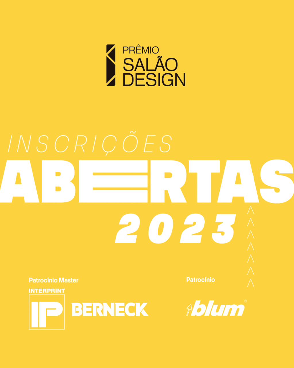 Prêmio Salão Design 2023 últimos dias inscrição