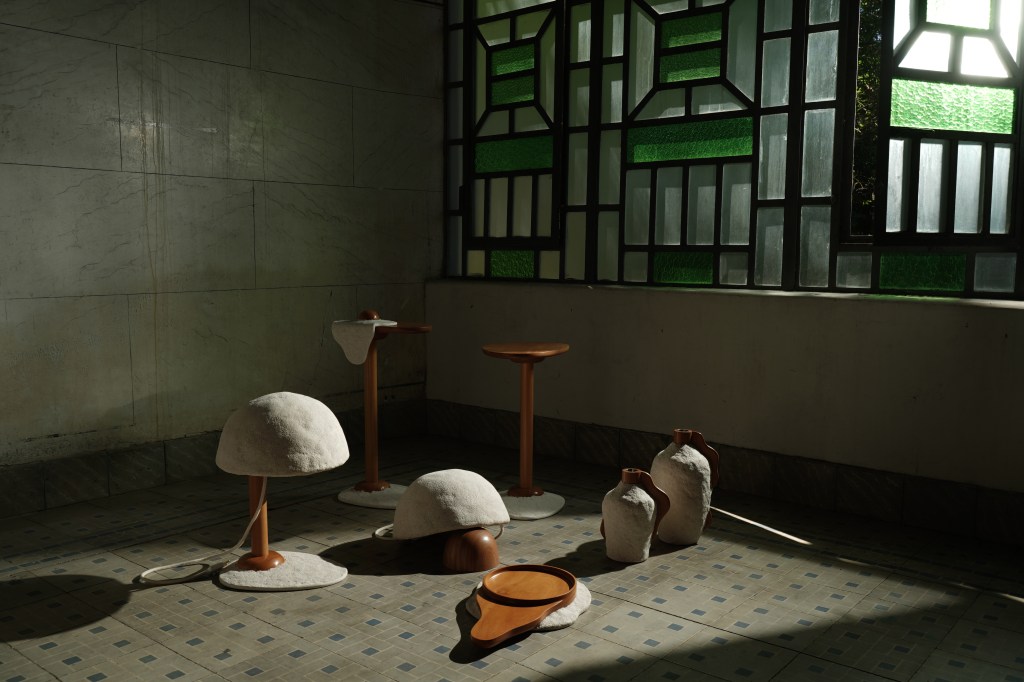 Casca do ovo é o material protagonista da nova coleção da Monterraro