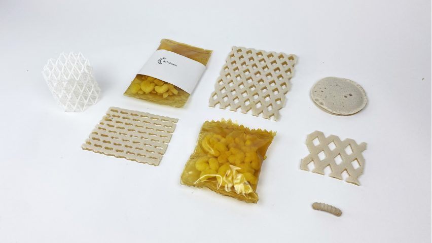 Chitofam é o bioplástico utilizado para a embalagem alternativa da Doppelgänger /