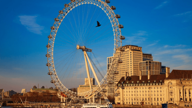 12º) London Eye - Reino Unido