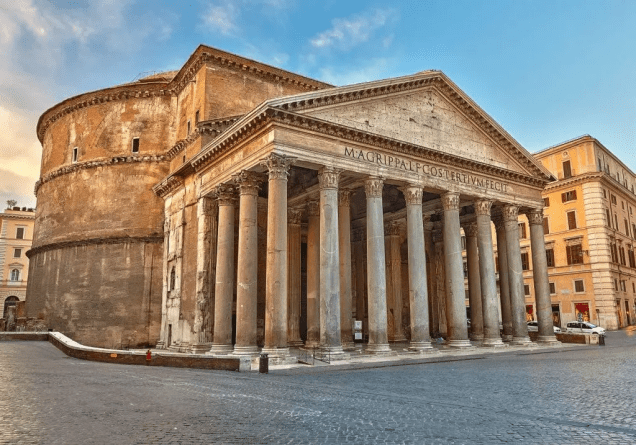 8º) Panteão de Roma - Itália