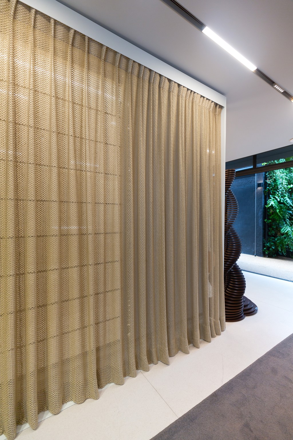 Uniflex lança linha de cortinas feitas de crochê