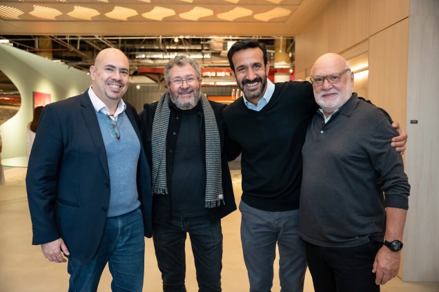 Gustavo Garrido, Marcelo Barbosa, Benjamin Ramalho e Gianfranco Vannucchi.