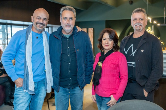 Roberto Rita, Luiz Eduardo, Dirlene Serrano e Ricardo Fonseca.