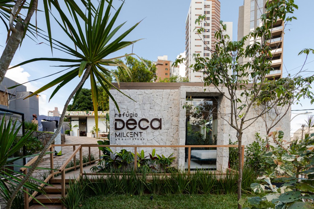 Milcent Arquitetura - Refúgio Deca. Projeto da CASACOR Bahia 2023.