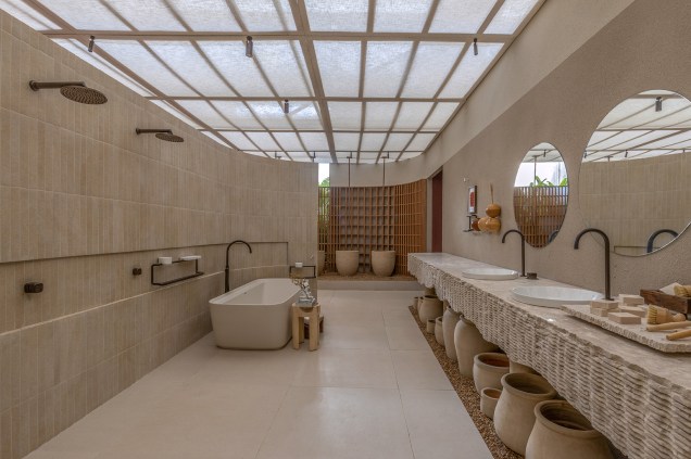 Sonho de Banheiro: 2º Lugar - Spa Naz Deca, da Traama Arquitetura.