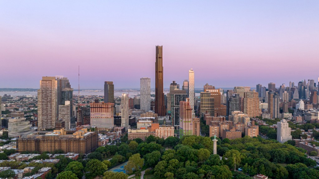 Em Nova York, bairro do Brooklyn ganha arranha-céu de 93 andares