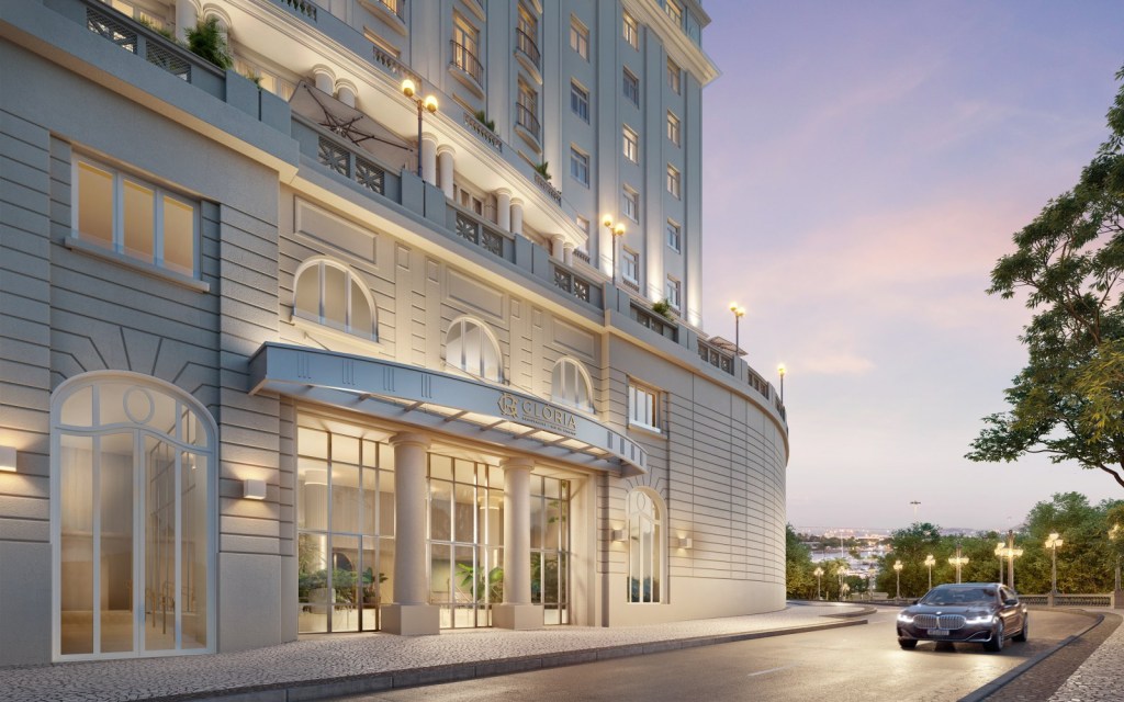 Hotel da Glória se tornará edifício residencial de luxo no Rio de Janeiro