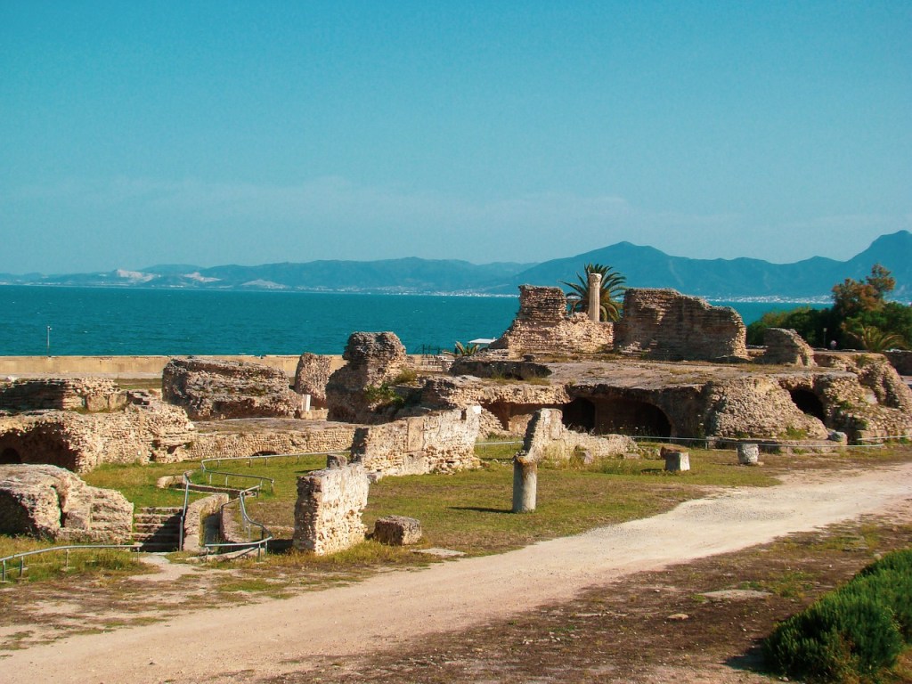 Sítio arqueológico de Cartago- Túnis, Tunísia