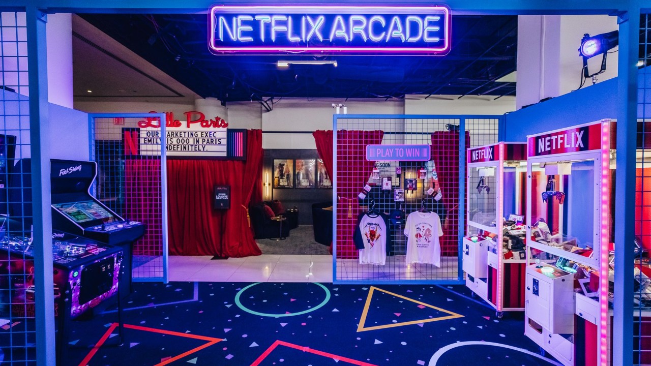 Ativação imersiva da Netflix na Advertising Week New York 2023!