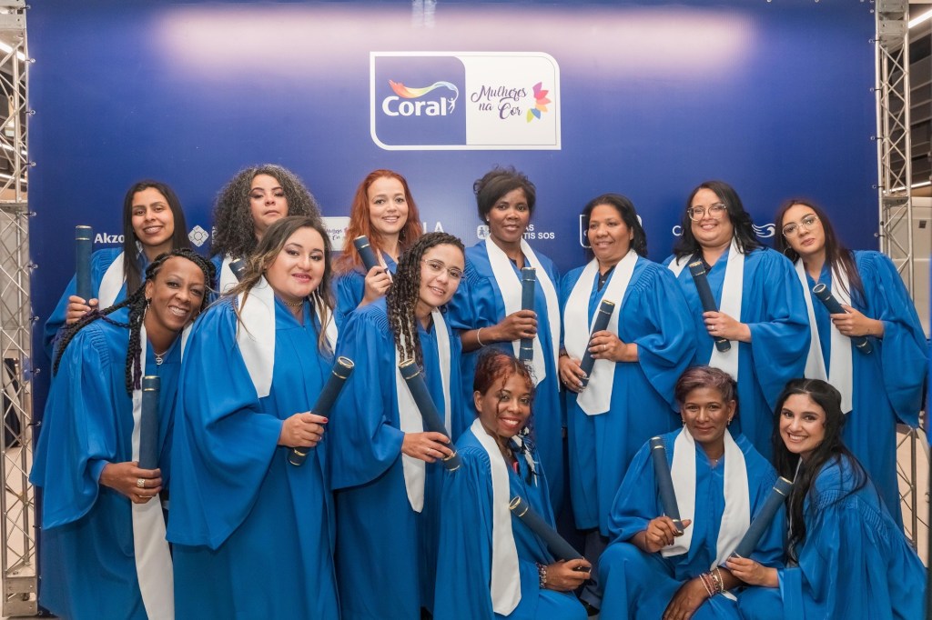 Segunda turma de formandas do programa Coral Mulheres na Cor