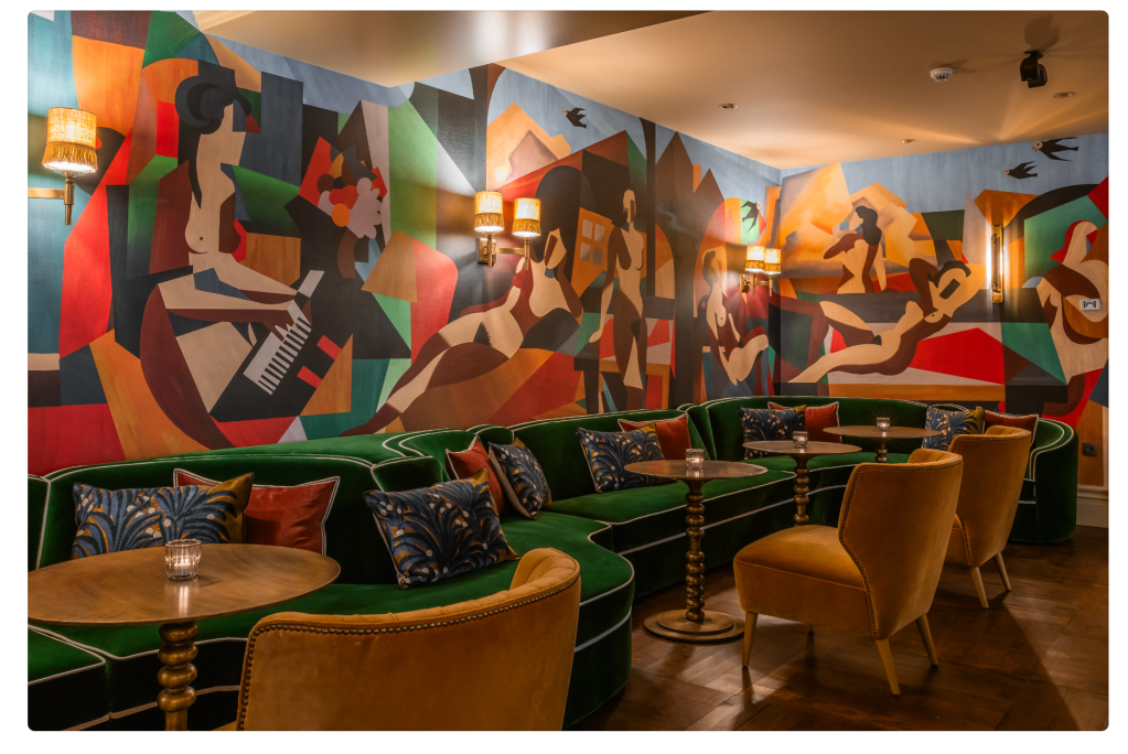 Bar em Bruxelas Surrealista René Magritte