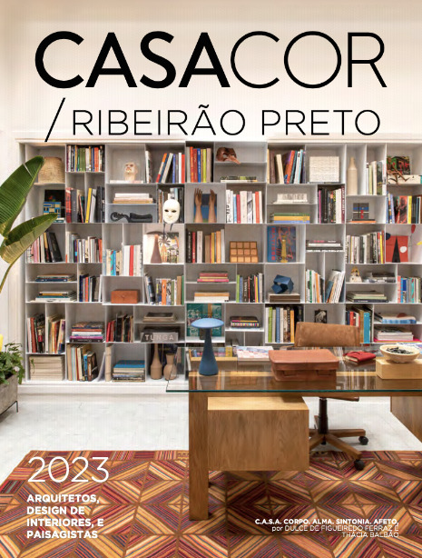Capa do anuário da CASACOR Ribeirão Preto 2023.