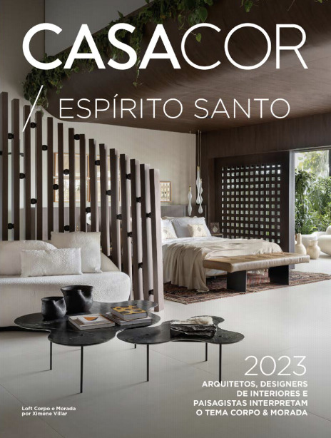 Capa do anuário da CASACOR Espírito Santo 2023.
