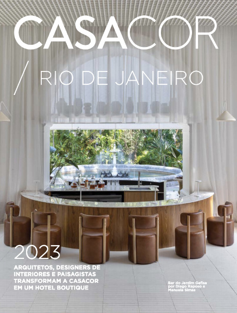 Capa do anuário da CASACOR Rio de Janeiro 2023.