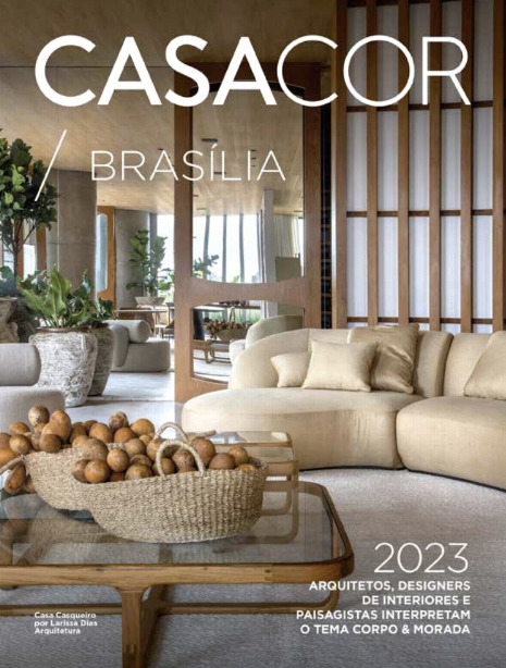 Capa do anuário da CASACOR Brasília 2023.