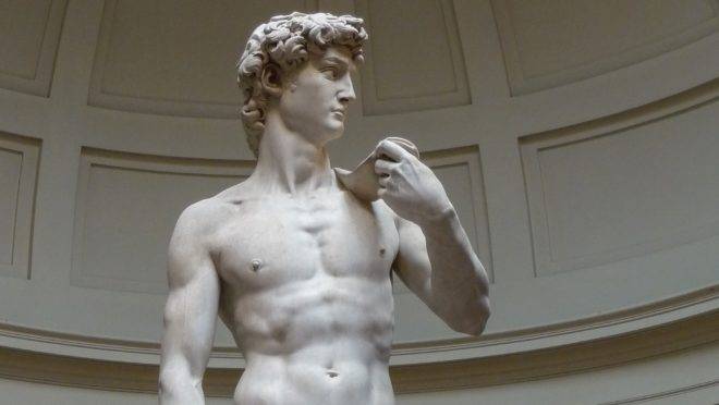 Estátua de Davi por Michelangelo