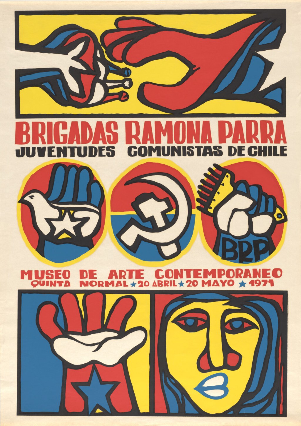 Brigadas Ramona Parra, Juventudes Comunistas de Chile