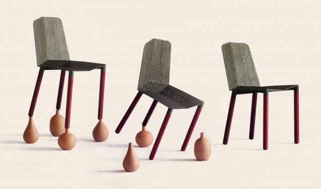 Cadeira Enxada + Pirarucu por Estúdio Pedro Luna