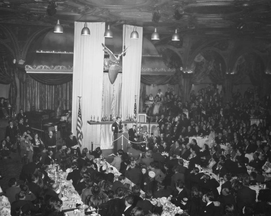 O comediante Bob Hope comandou a noite do Oscar de 1941