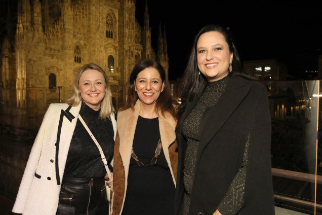 Ariane Allgaier, Cleide Gomes e Fabiana Melo.