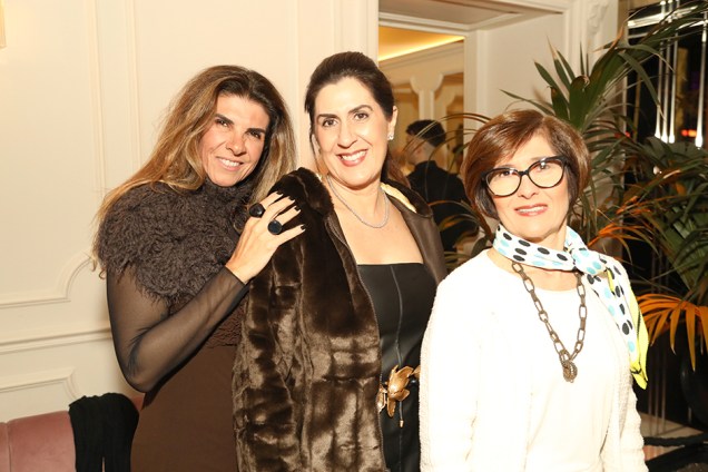 Lucina Rogério, Nádia Freire e Kilze Guimarães